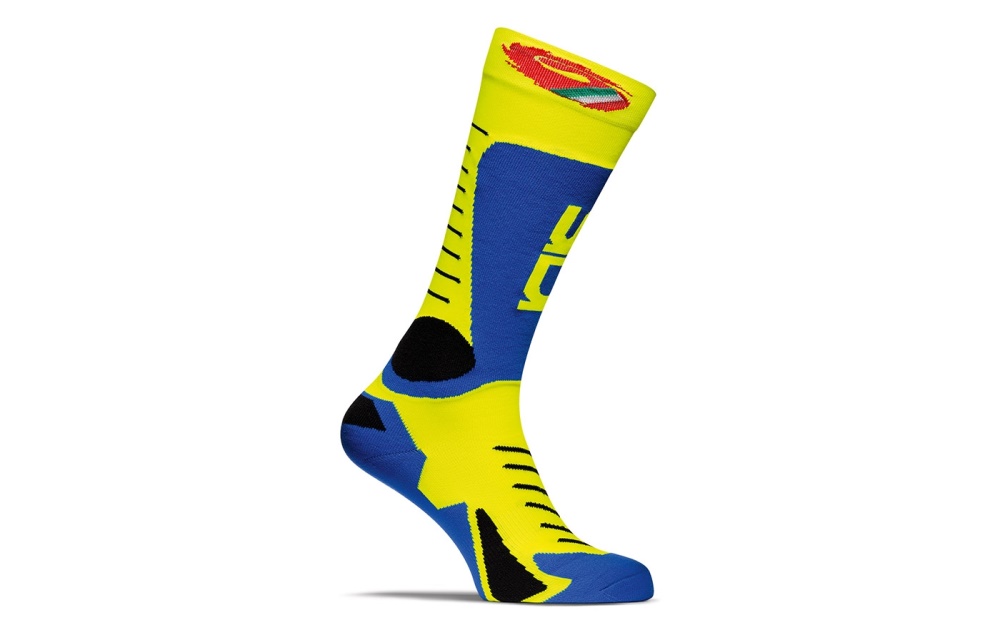 Acessorios SIDI Tony Socks Feminino Luz Azuis Amarelas | IU06-4846W0