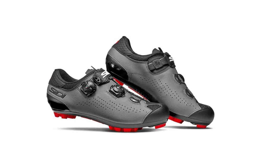 Sapatos MBT SIDI Mtb Eagle 10 Mega Masculino Pretas Cinzentas Pretas | OL65-4635G6