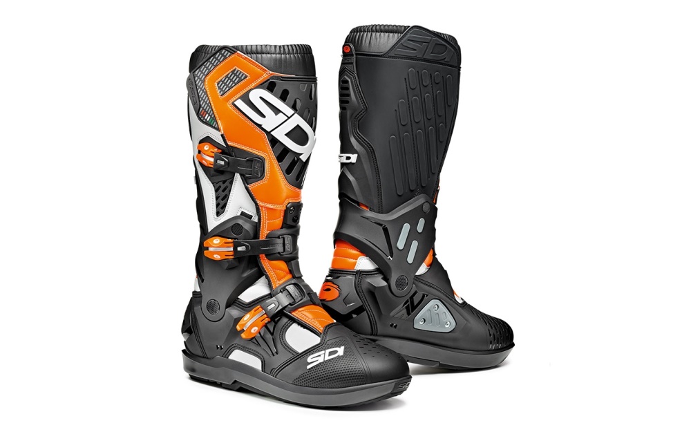 Botas Off-road SIDI Atojo SRS Masculino Branco Pretas Laranja | RX36-7006C7