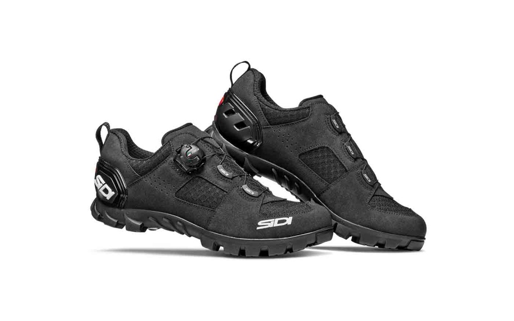 Sapatos Outdoor SIDI Mtb Turbo Masculino Pretas Pretas | RY56-6136T2
