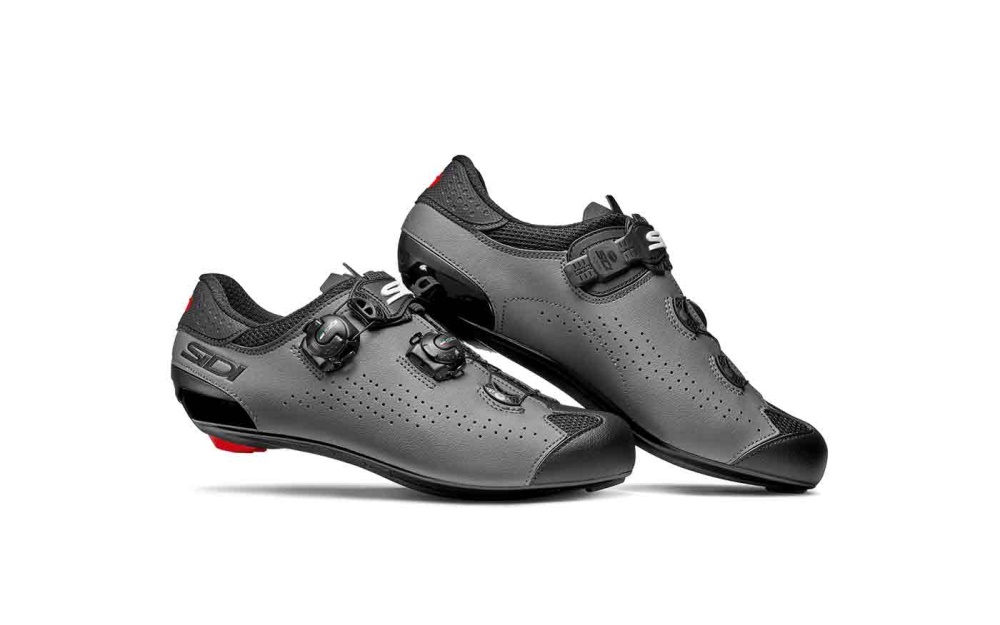 Sapatos De Estrada SIDI Genius 10 Mega Masculino Pretas Cinzentas Pretas | XP85-4695I2