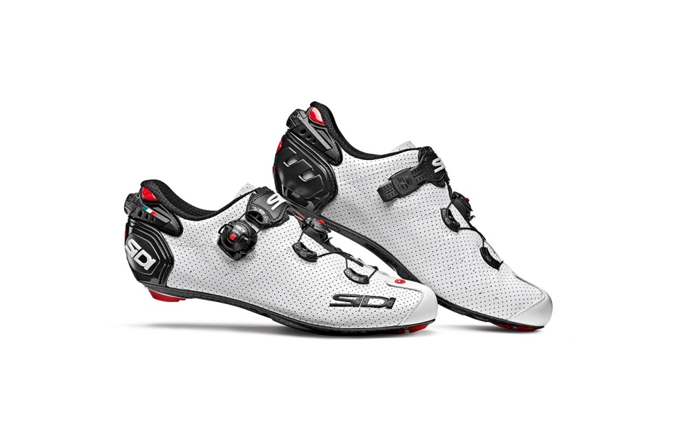 Sapatos De Estrada SIDI Wire 2 Carbon Air Feminino Branco Pretas | ZR11-7071J3