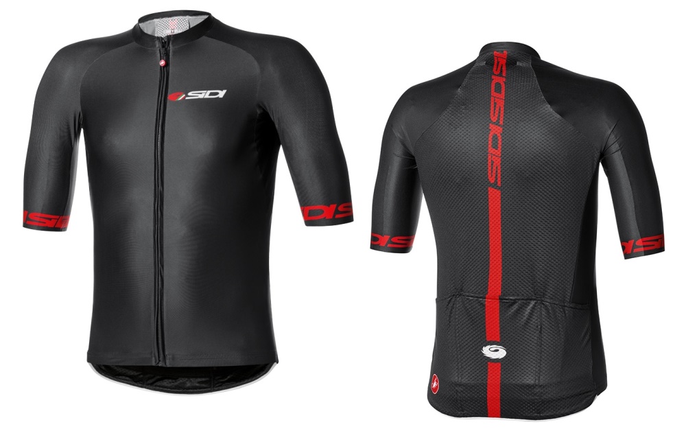 Roupa SIDI Aero Race Jersey FZ Feminino Pretas | KF44-2444B7