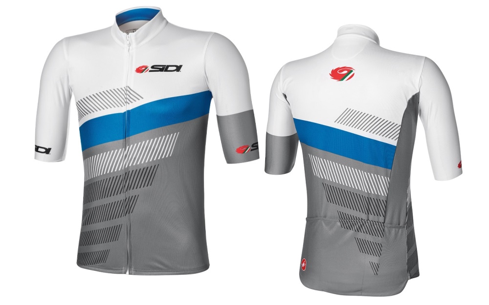 Roupa SIDI Squadra Jersey FZ Masculino Branco Cinzentas | MX56-8526P7