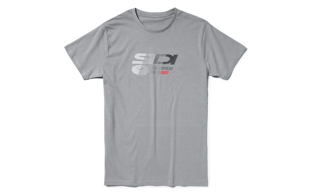 Roupa SIDI T-shirt Energy Masculino Luz Cinzentas | LX27-6107M2
