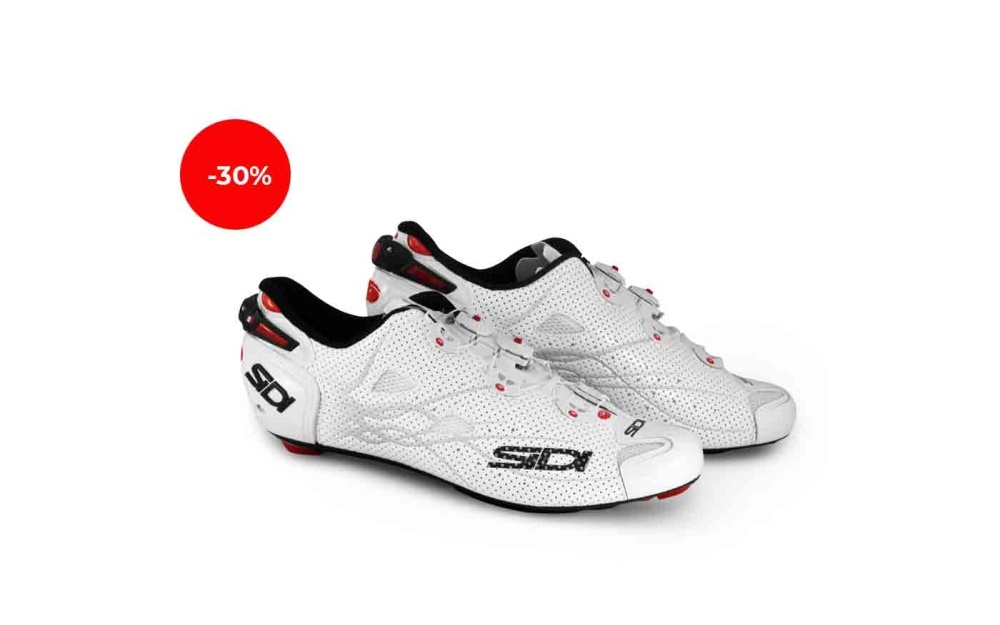 Sapatos De Triatl SIDI Shot Air Feminino Branco Branco | DB25-6385Z7