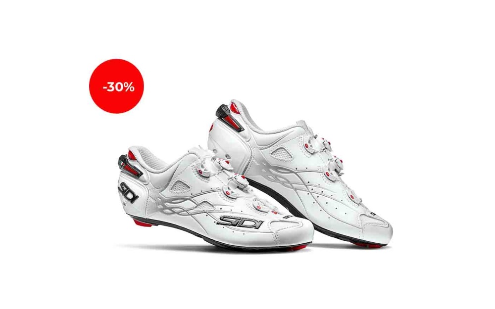 Sapatos De Triatl SIDI Shot Feminino Branco Branco | WY15-9765A1